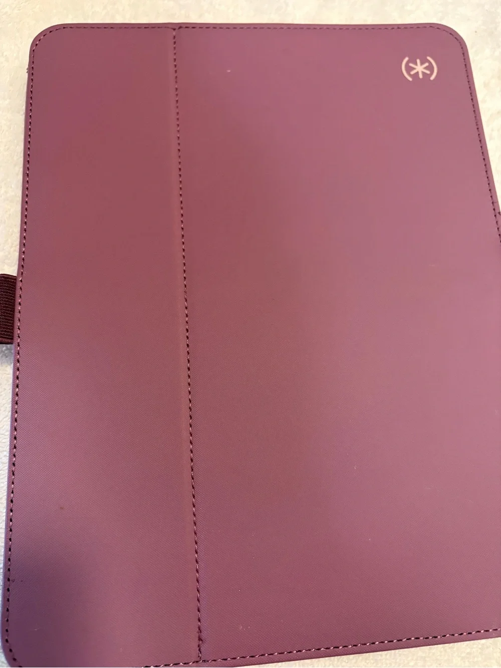 speck Plum Purple Tablet Folio Case with Pen Loop